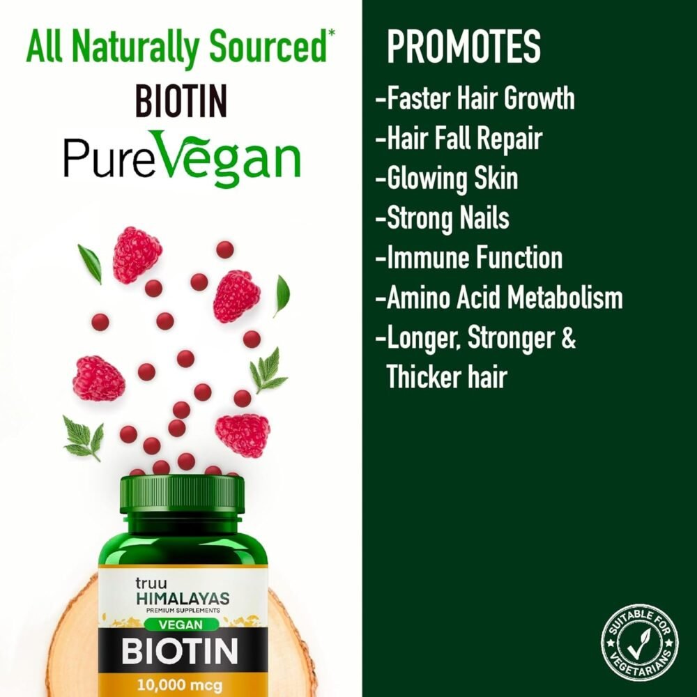 Truu Himalayas Vegan Biotin - Image 3